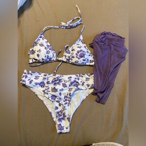 Floral 3 Piece Bikini